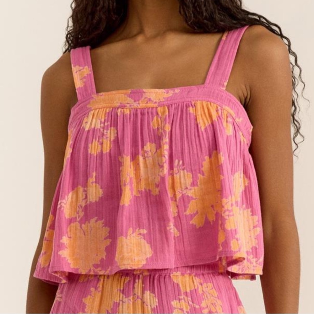 [Z Supply] Dorean Sunshine Top in Raspberry Sorbet